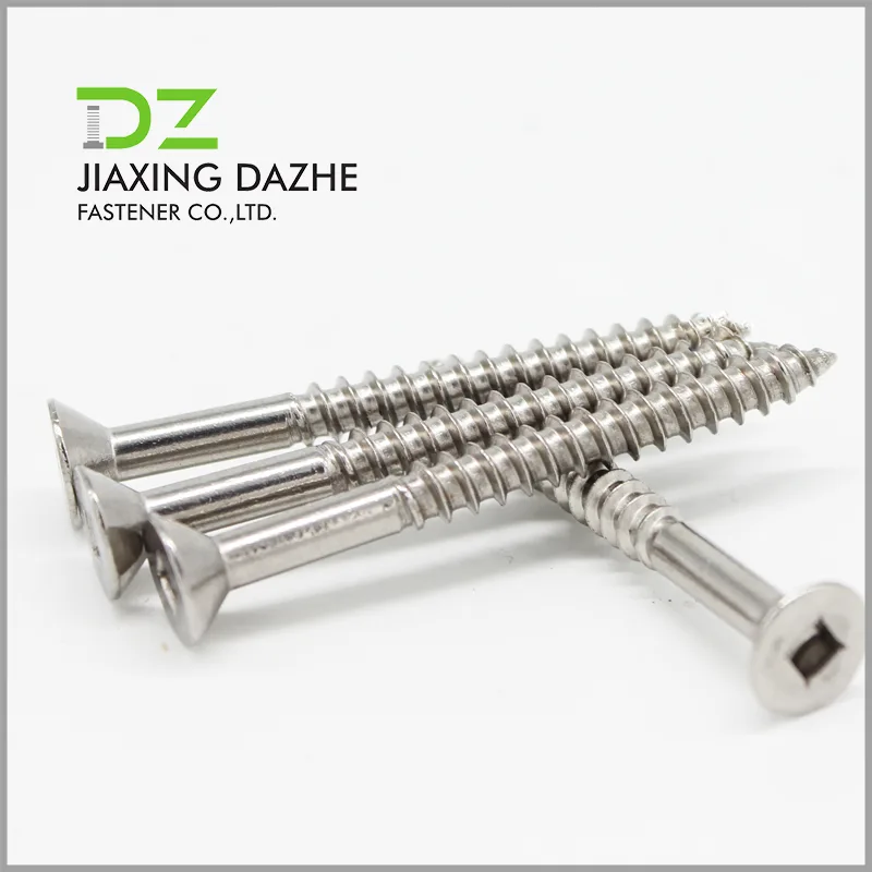 Square Slot Flat Head Self Tapping Screw Square Slot Flat Head Self Tapping Screw
